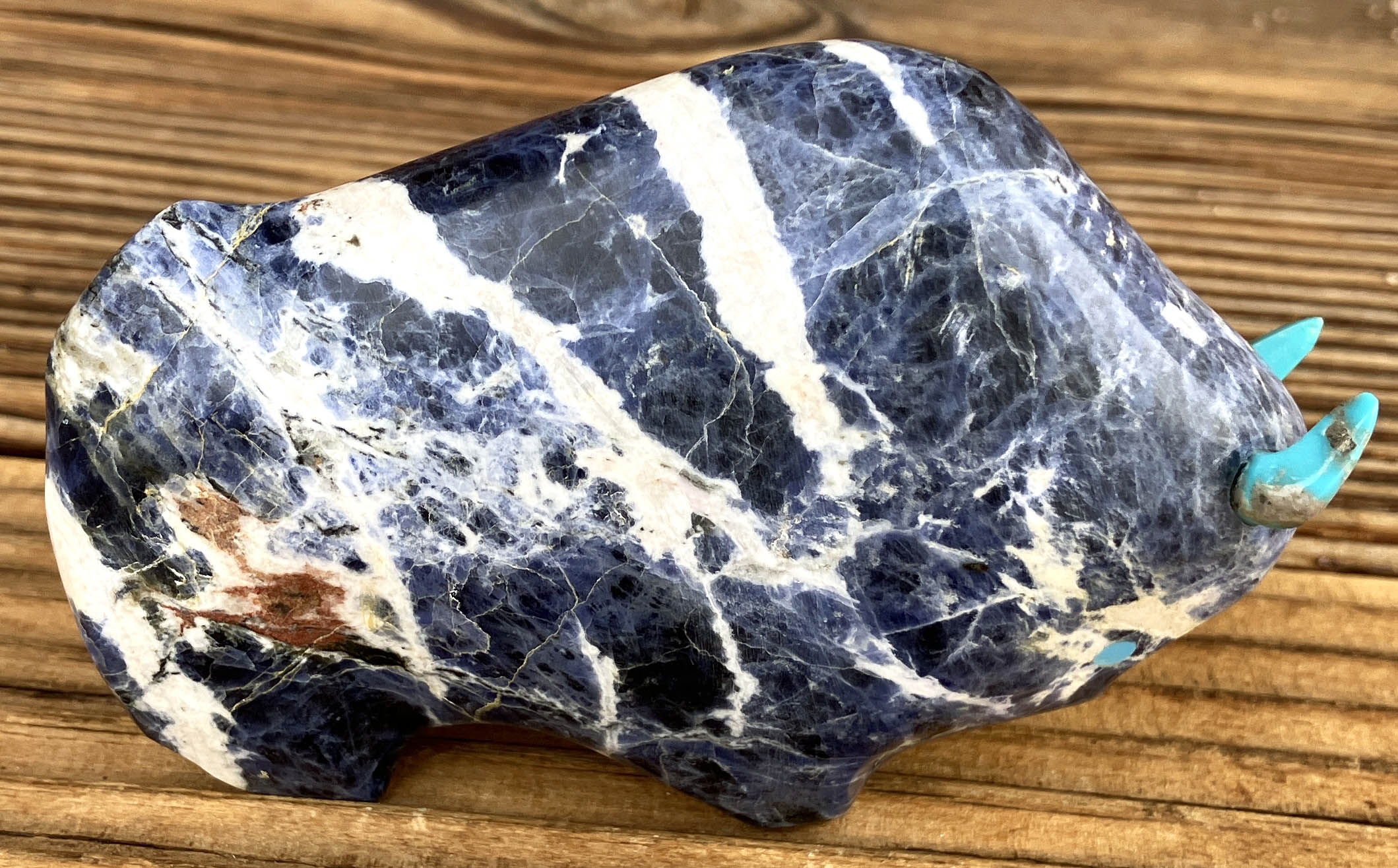 Lynn Quam | Zuni Buffalo Fetish | Penfield Gallery of Indian Arts | Albuquerque, New Mexico